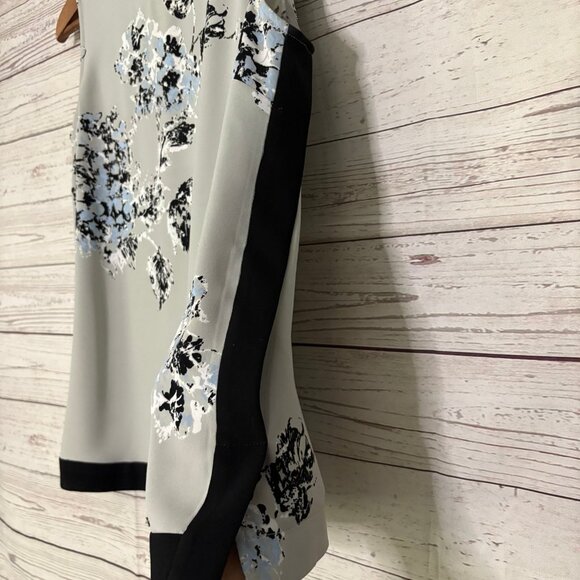 Armani Exchange Grey Floral Top Medium - Picture 5 of 8